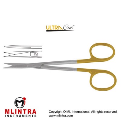 UltraCut™ TC Iris Scissor Straight Stainless Steel, 11.5 cm - 4 1/2" UltraCut™ TC Iris Scissor Straight Stainless Steel, 11.5 cm - 4 1/2"